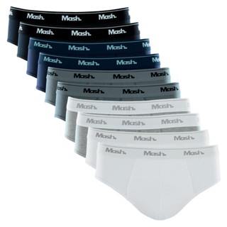 Kit 10 cuecas slip algodão