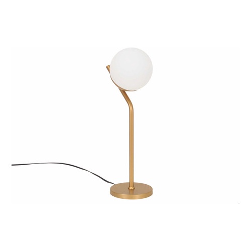 Abajur Luminária Mesa Jabuticaba Angular/inclinado Dourado