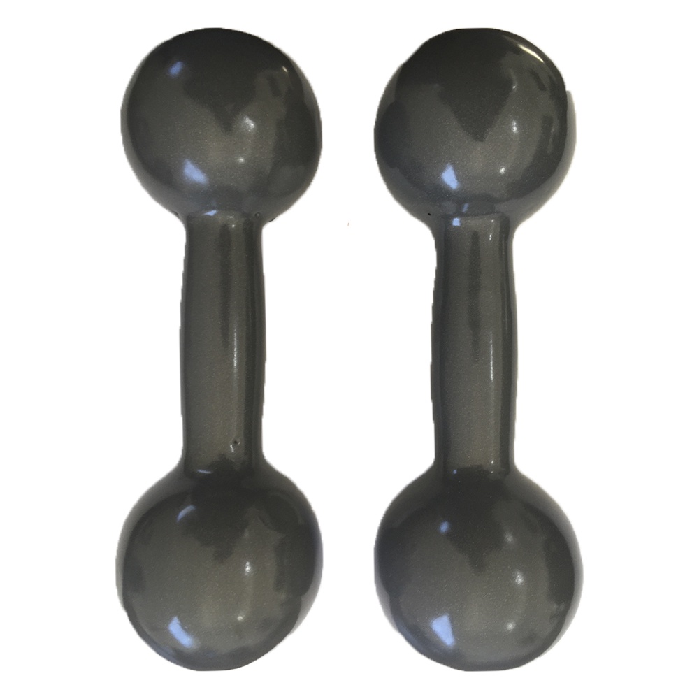 Halter Emborrachado 7kg - Par Peso Bola Revestido Academia Musculação Profissional Treinamento Treino em Casa Anilha | Iniciativa Fitness
