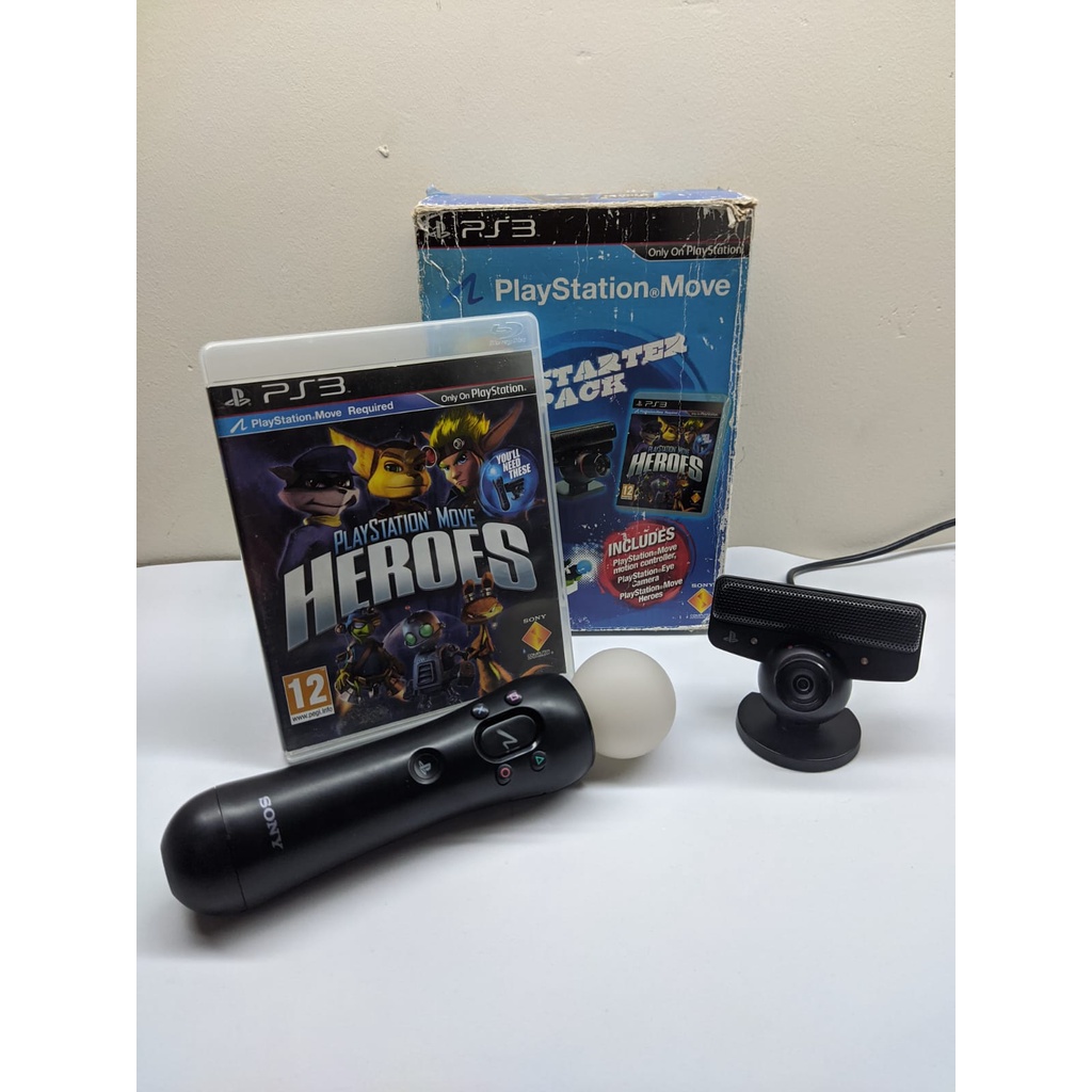 Playstation move na caixa com manual original usado