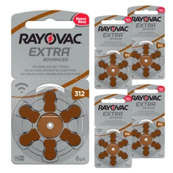 Pilha Auditiva 312 Rayovac Bateria Pr41 kit 30 unidades
