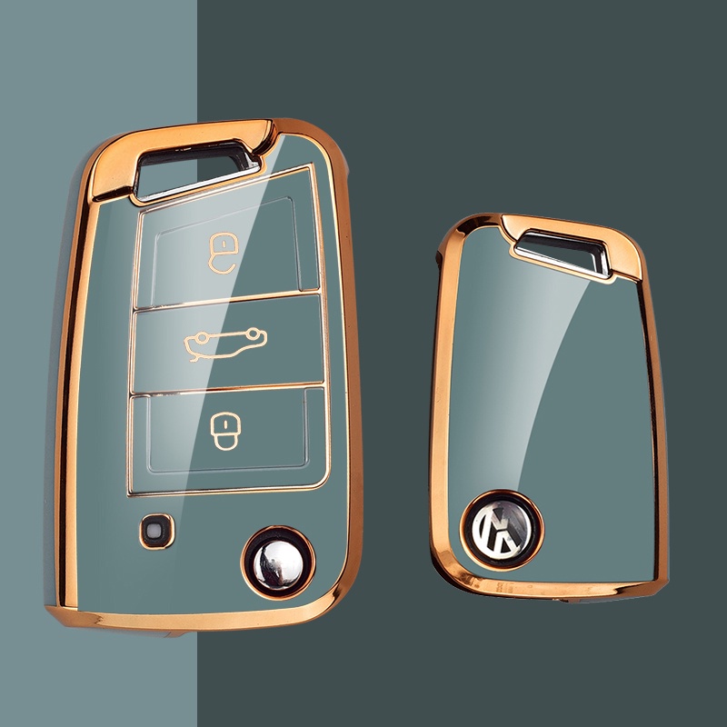 VW Assento Volkswagen Capa Do Porta-Chaves Carro Golf 7 MK7 Tiguan MK2 Ateca FR 2 Ibiza Skoda Octavia Acessórios em Oferta na Shopee