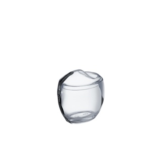 Porta Algodão ou Cotonetes Coza Spoom 10,8 x 10,6 x 8,5 cm Cristal em Oferta na Shopee