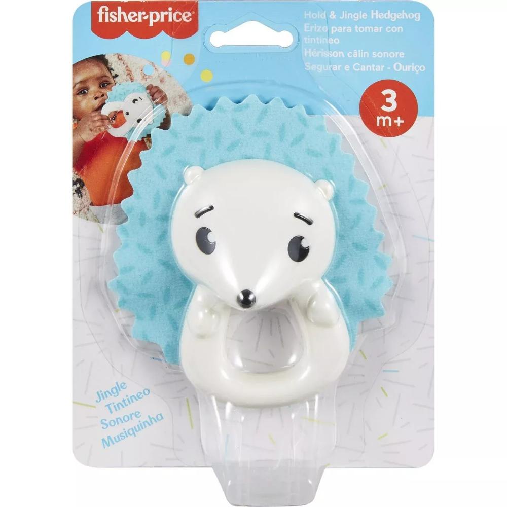 MORDEDOR SEGURAR E CANTAR OURIÇO FISHER PRICE - MATTEL HKD72/HJW11