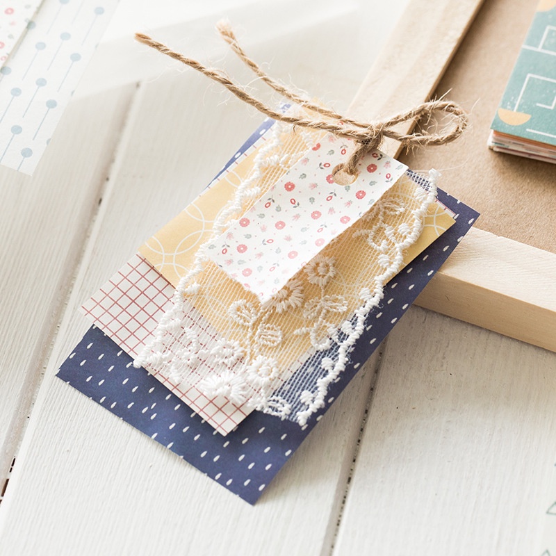 50pcs/pack Vintage Junk journaling Papel Vegetal [Série Sweet Replenishment] diy scrapbooking Fornece Decorativo Para Jornalista De Papelaria Estudantes — imagem 2 de 2
