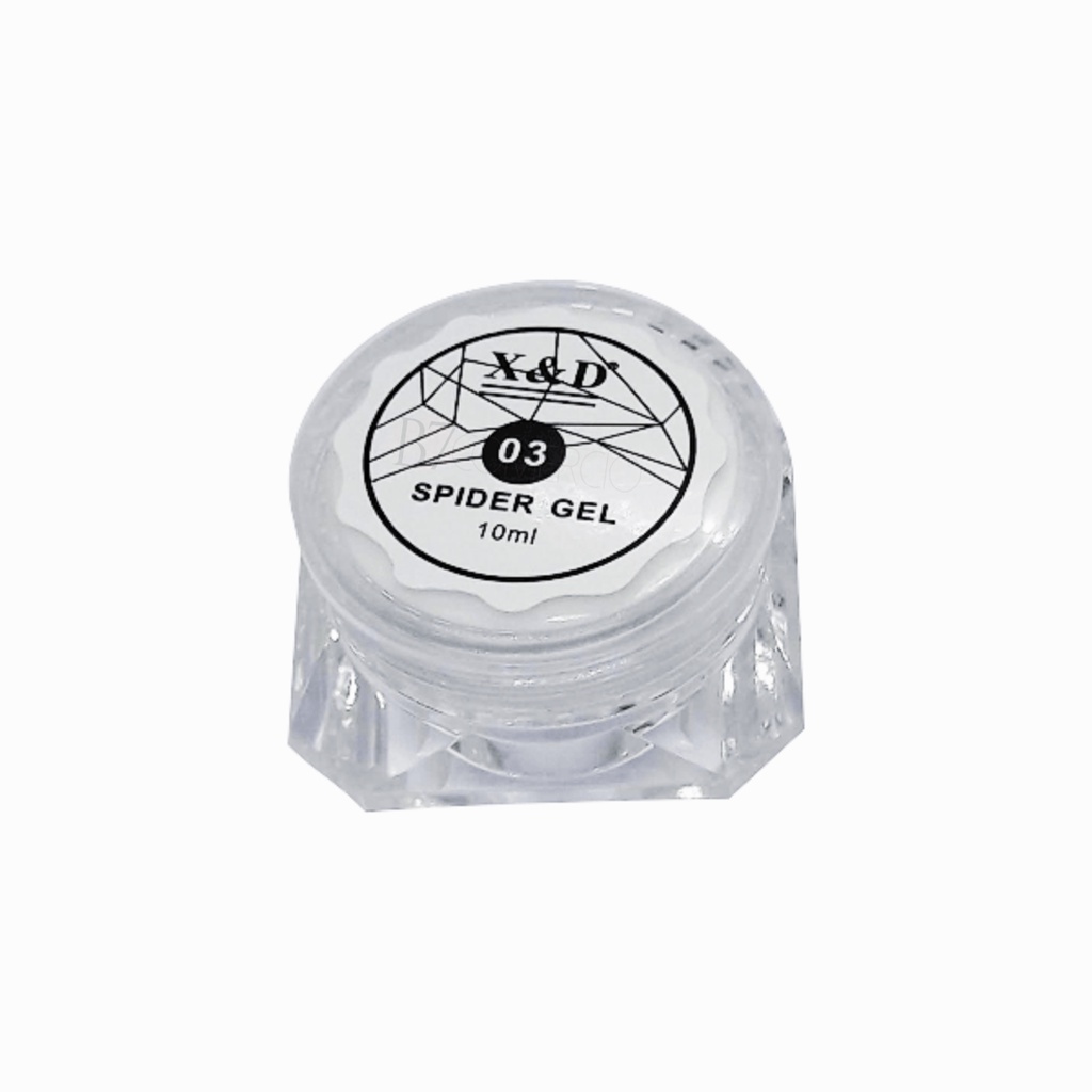 Gel Spider X&D Aranha Colorido Decoração Unhas Nail Art Unha Acrigel Gel Fibra