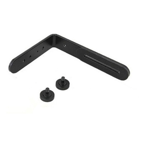 Suporte Simples L De Metal Câmera Flash Iluminador 1/4