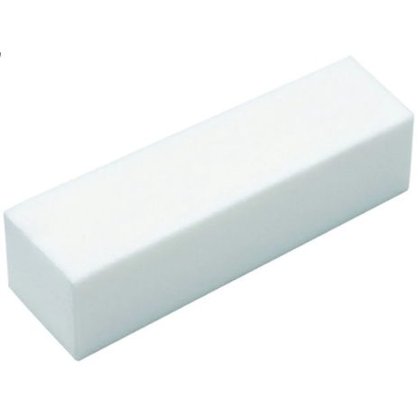 Kit 5 Lixas Bloco Polidora Branca - D&Z em Oferta na Shopee