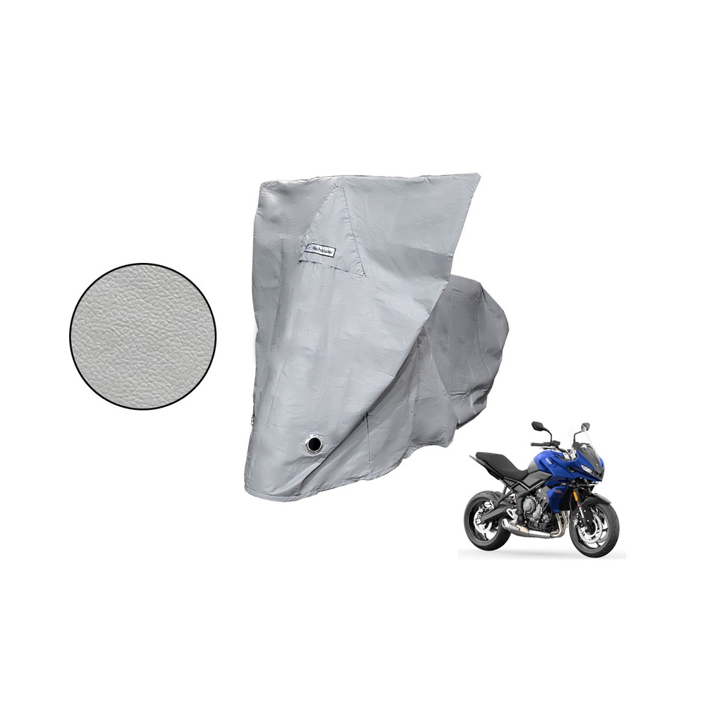 Capa Cobrir Moto Triumph Tiger 660 Sport Cinza Termica
