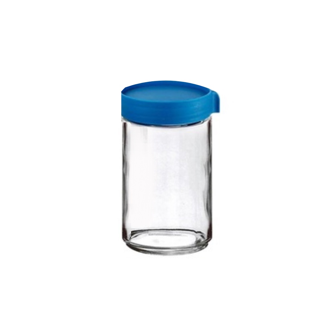 Pote de Vidro Tampa Hermética Mantimentos Empilhável 600ml