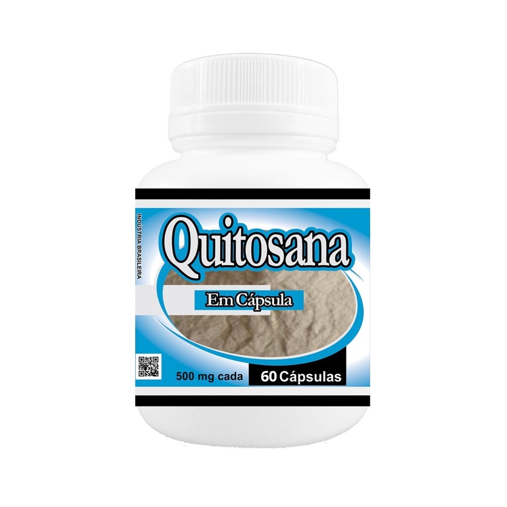 Quitosana 500mg 60 cápsulas - Poly Flora em Oferta na Shopee