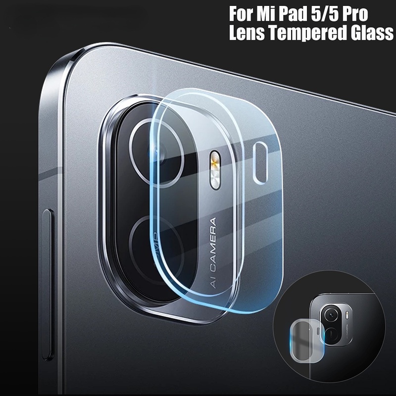 (2 Peças) Para Xiaomi Pad 5 Lentes De Vidro Temperado Pro 2021 Protetor De Lente De Cobertura Completa Transparente HD Filmes Traseira Da Câmera