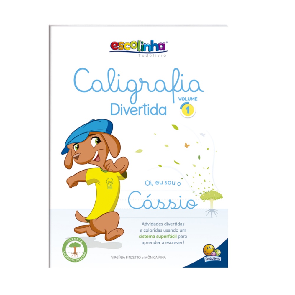 Livro Infantil Caligrafia Divertida III - Escolinha