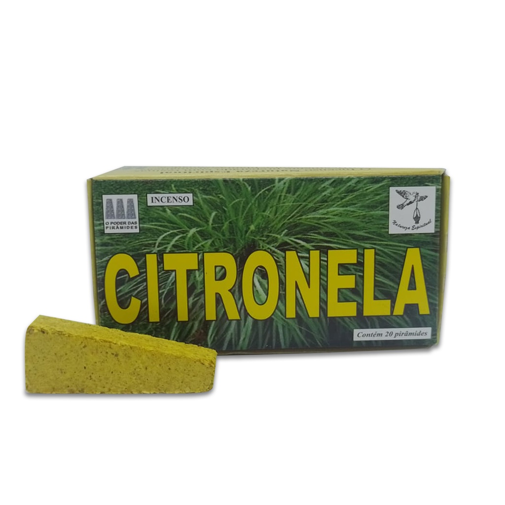 Defumador Caixa Citronela com 20 Un Natureza Espiritual