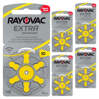 Pilha Auditiva 10 Rayovac Bateria Pr70 kit 30 unidades