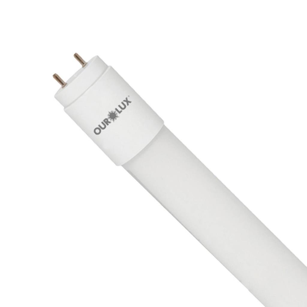 Lampada Led Tubular T8 9w Bivolt G13 6500k  Luz Branca 60cm - Home & Living