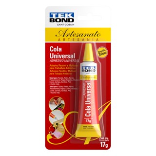 Cola Universal Multiuso para Artesanato Blister Tekbond 17g