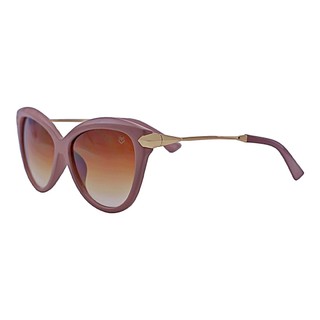 Óculos de Sol Feminino Oval Gateado Acetato/metal Mackage - Bege