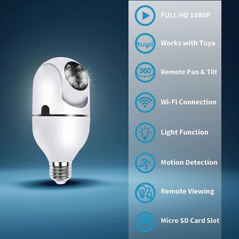 Mini Ip Camera Wi-Fi sem fio Visão Noturna com Microfone Auto Falante Acesso Remoto Aplicativo