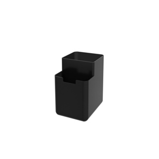 Organizador de Pia Coza Single 8 x 10,5 x 12,1 cm Preto em Oferta na Shopee
