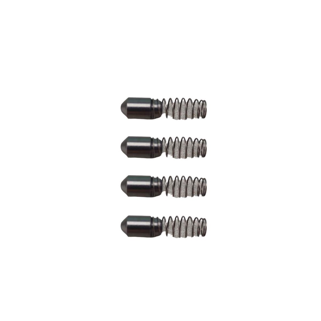 4 Carvões Escova Tampa Distribuidor Grosso Wapsa 6,3mm VW GM