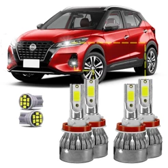 Kit Ultra Led Nissan Kicks 2016/22 20000lm 6500k Baixo/Milha