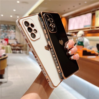 Capa De Revestimento Luxuoso Para Samsung Galaxy A14 A13 5G A53 A54 A34 A23 A12 Amor Estampa Lateral Do Coração Celular em Oferta na Shopee