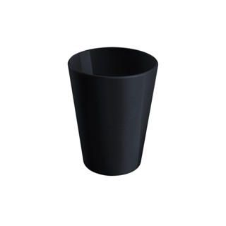 Copo Coza Casual 200 ml Preto, perfeito para servir qualquer tipo de bebida.