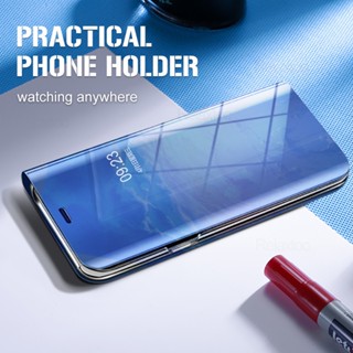 Samung S23 Ultra Capa Espelho Inteligente Protetora Magnética Flip Para Samsung Galaxy S23Ultra S 23 Plus S22Plus 5G Suporte De Livros Coque