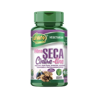 Fibra seca 600mg 60 Cápsulas - Unilife em Oferta na Shopee