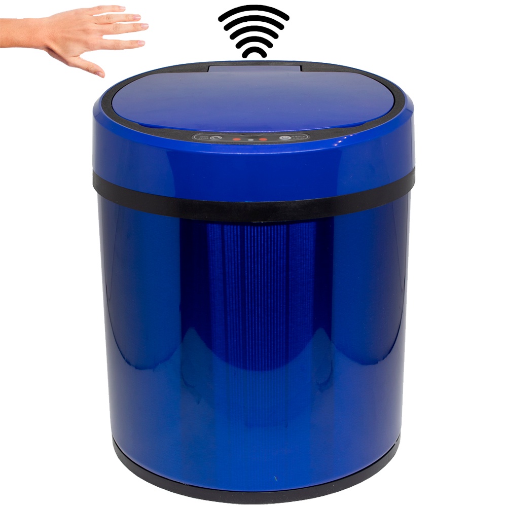 Lixeira Automática Inox 6 Lts Premium Sensor Banheiro em Oferta na Shopee