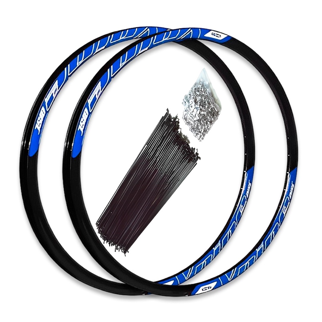 Par de Aro Aero 29 Vzan Vnine com Raios 36F em Oferta na Shopee