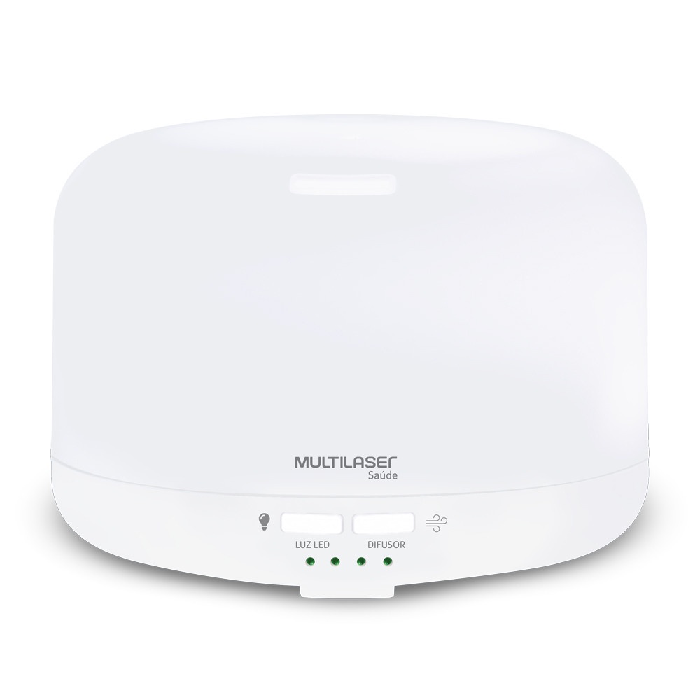 Difusor de Aromas Branco Com Iluminação Led variável Multilaser - HC217 em Oferta na Shopee