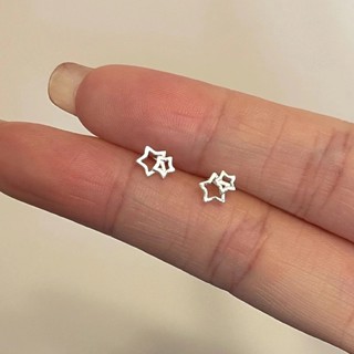 Nova Moda Brincos Estrela Feminina Desenho De Sense High Simples E Pequenos