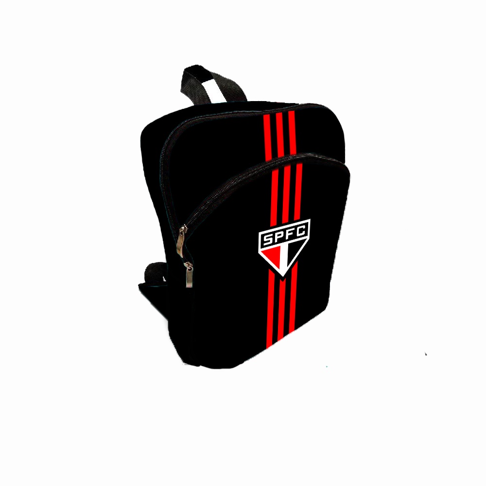 Mochila São Paulo Futebol Clube Tamanho Infantil Preto