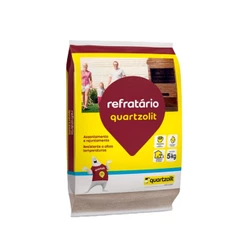 Argamassa Cimento Refratário Churrasqueira 5kg Quartzolit
