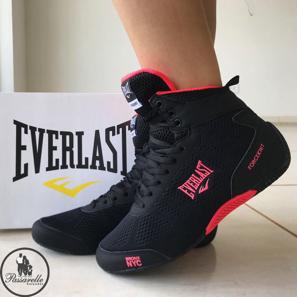 Botinha Feminina Everlast Academia Caminhada Masculino Bota Black Friday -  Escorrega o Preço