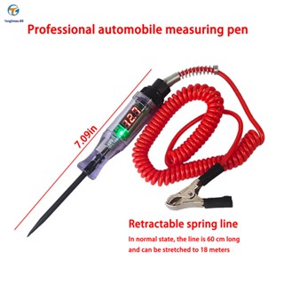 UIUO 6V 12V 24V DC Carro Caminhão Testador De Tensão Display Digital Caneta De Sonda Longa Ferramentas De Diagnóstico Para Automóvel De Alta Qualidade Reparo Automático