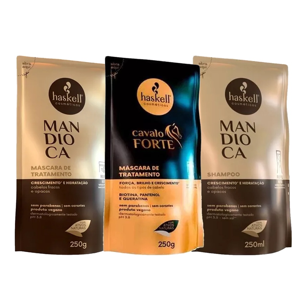 Haskell Refil A Escolher 250g em Oferta na Shopee