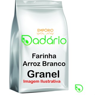 Farinha de Arroz Branco Granel - Empório Dadário