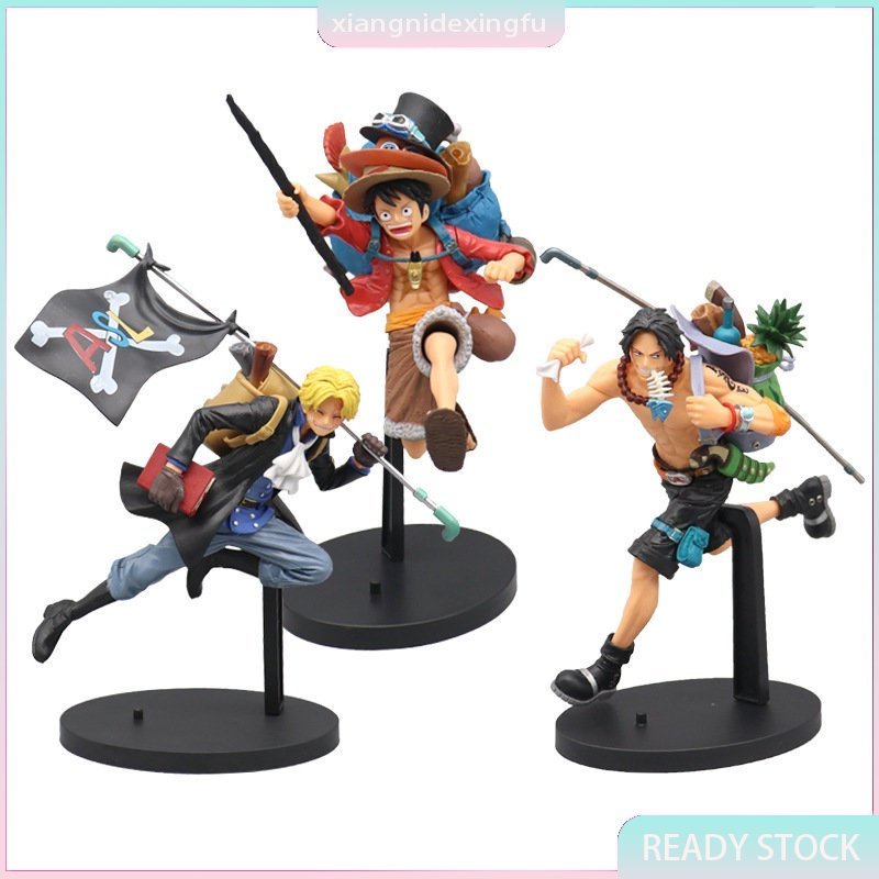 Anime One Piece Figure Fire Fist Luffy Ace Action Figures PVC Model Toys  Figure Figuras Figura de ação