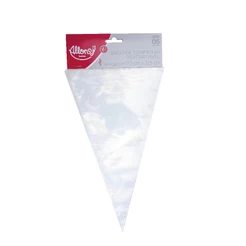 Saco De Confeitar Descartavel 17,5x31,5Cm - 5 unidades - Cromus Allonsy - Rizzo