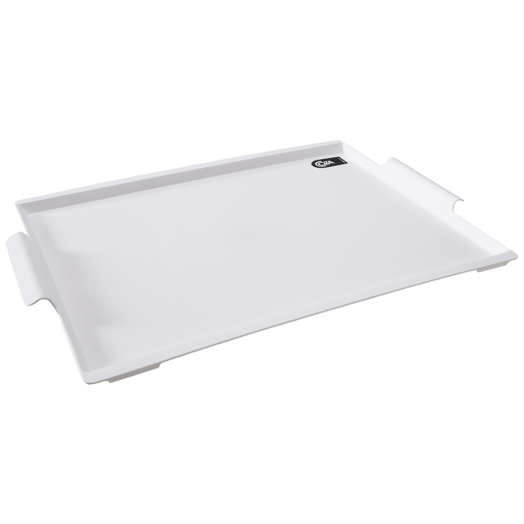 Bandeja Maxi Coza Casual 50,7 x 33,6 x 3 cm Branco - Home & Living