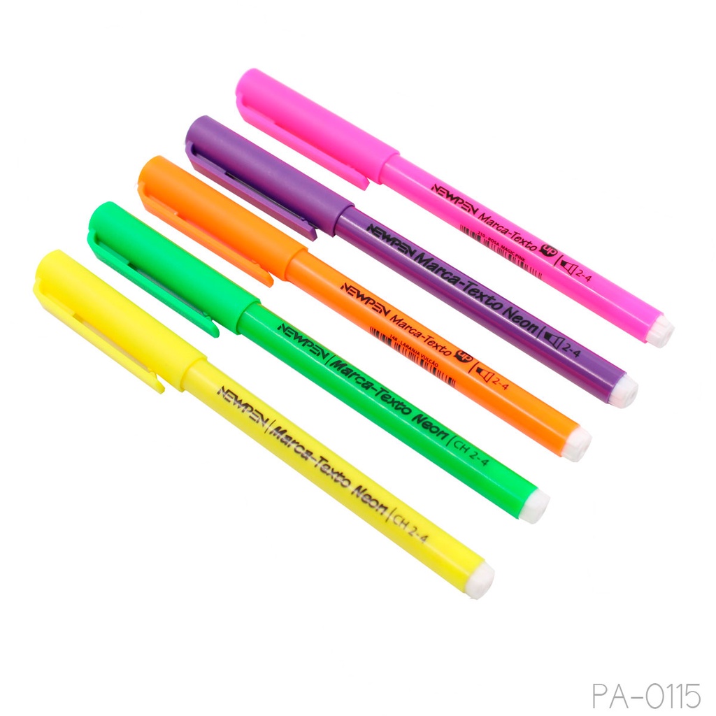 Caneta Marca Texto Newpen Cores Diversas