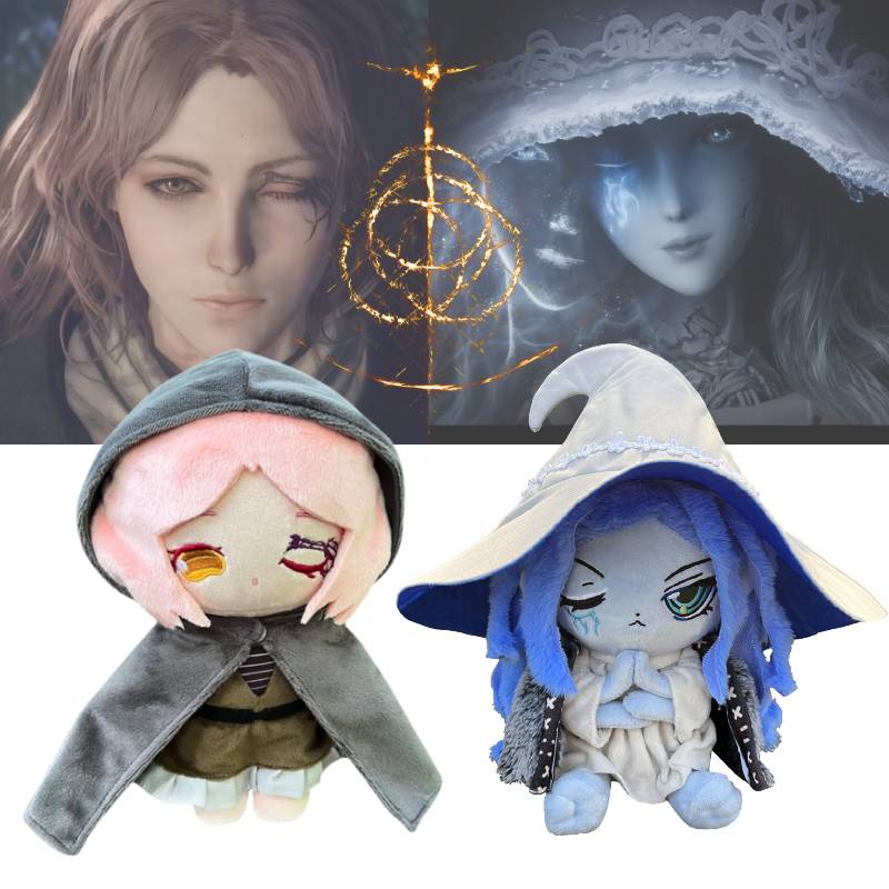 27cm Elden Ring Melina Plush Toy Game Cartoon Character Filling Toy Festival Gift