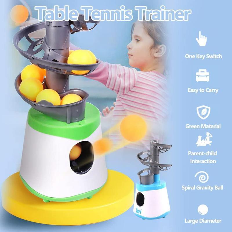 [MEGIDEAL] Máquina De Tênis De Mesa Robô PingPong Ball Machine Treinamento Automático De Estudantes De