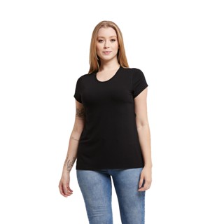 Camiseta Feminina Viscolycra Mullet Tampa Bumbum