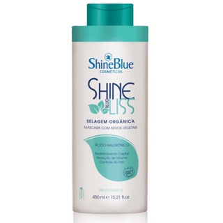 Progressiva Sem Formol Shine Blue Selagem Orgânica 450ml em Oferta na Shopee
