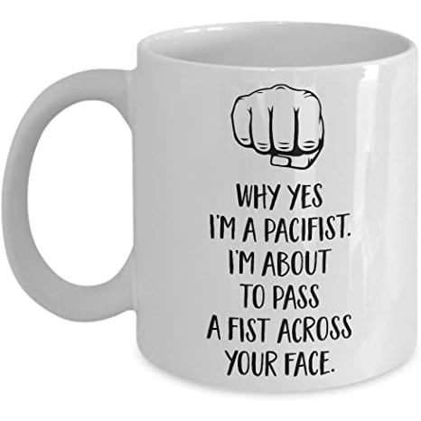 Caneca MMA Luta Ufc Jiu jtsu karate presente decoração