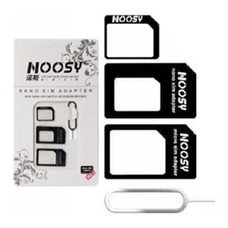 Kit Adaptador De Chip 3 Em 1 Celular Mini Micro E Nano Sim